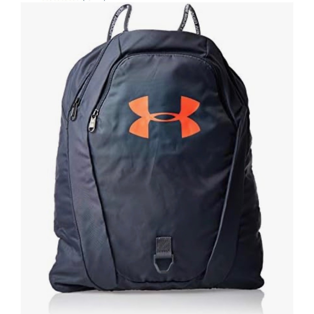 Under Armour Undeniable Sackpack Drawstring Bag Gray Orange 1261954-040